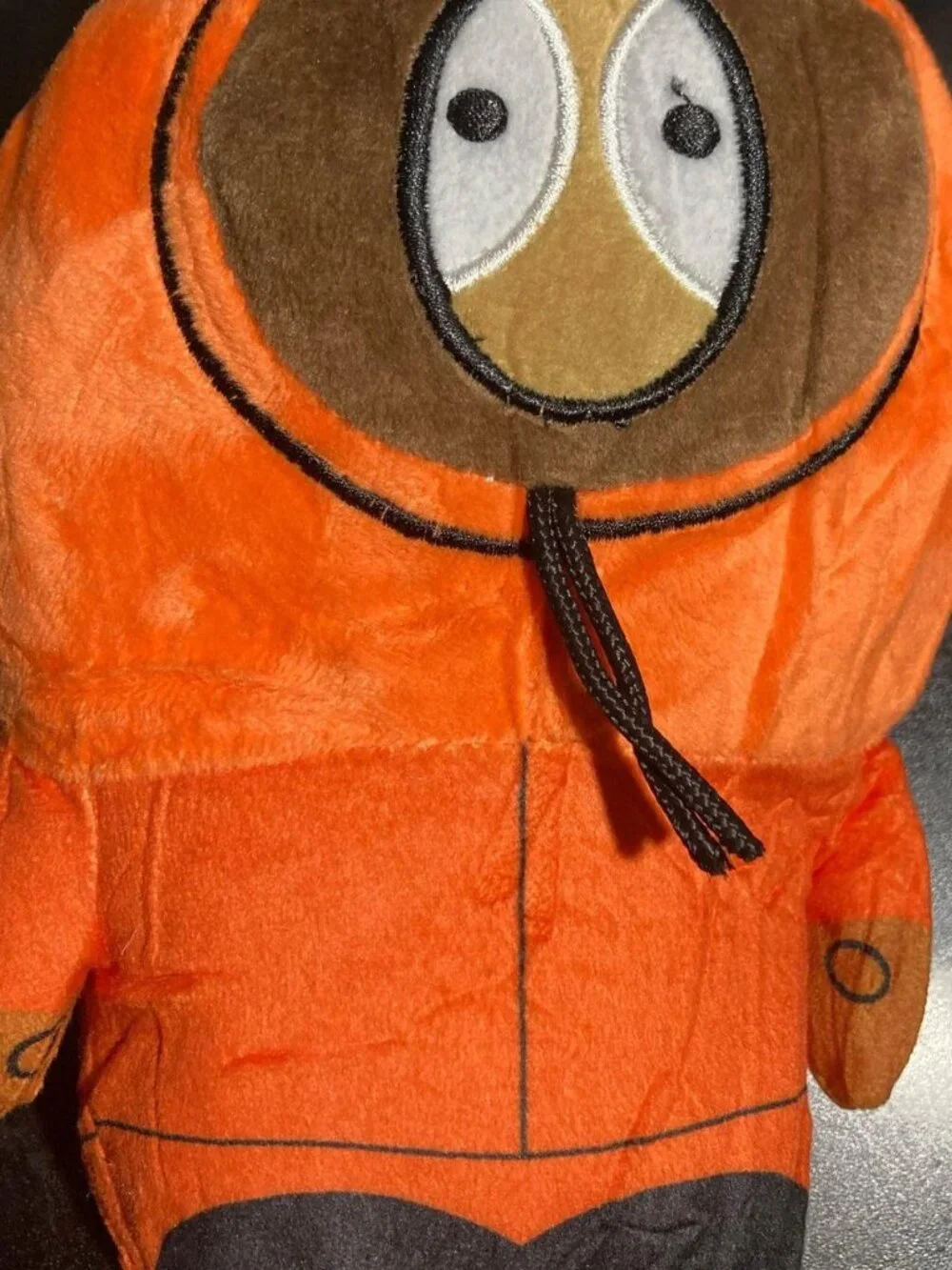 South Park Kenny McCormick Plush Figure - Orange Parka Stuffed Toy